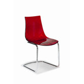 Ice Diamond-Effect Plastic Chair