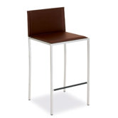 Trama Thick Leather Barstool