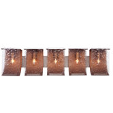 Recycled Rain Bath Light - Five Light