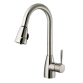 Valencia One Handle Single Hole Spray Kitchen Faucet