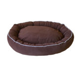 Oval Lounge Bagel Pet Bed