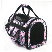 Pet Carrier in Pink Camouflage
