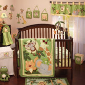 Jungle Babies Crib Bedding Collection
