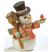 "Home for The Holidays" Annual Snowman Figurine