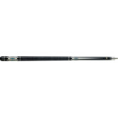 Pool Cue in Black with White Squares Encased