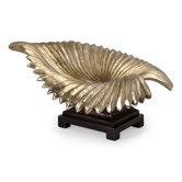 Mukkara Leaf Bowl in Gold