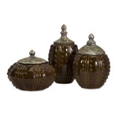 Darcy Hobnail Canister (Set of 3)