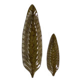 2 Piece Rona Leaf Plate Set