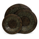 Three Piece Tabriz Charger Set