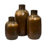 Ortega Terracotta Vases (Set of 3)