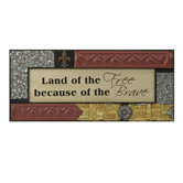 Freedom Wall Plaque