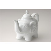 BIA Elephant Teapot in White