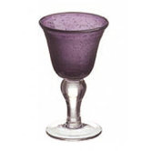 Artland Iris Wine Glass in Plum (Set of 4)
