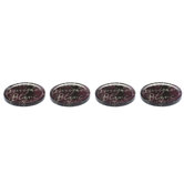 Rosanna Wine Glass Coasters (Set of 4)