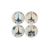 Rosanna Paris Glass Coaster (Set of 4)