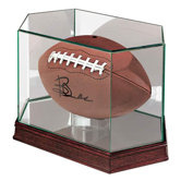 Football Glass Display Case