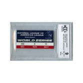 MLB 2004 World Series Game 4 Ticket Stub Graded BCCG 9 - Boston Red Sox