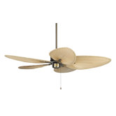 52" Islander 5 Narrow Palm Blade Ceiling Fan