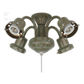 Four Light Traditional Fitter in Oil Rubbed Bronze