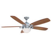 52" Akira 5 Blade Ceiling Fan with Remote
