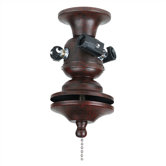 Three Light  Ceiling Fan Light Fitter
