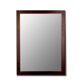 Nouveau Mirror in Brazil Walnut