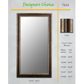 Designers Choice Rubbed Copper Bronze Mirror