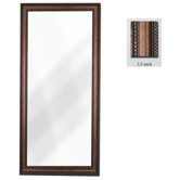 Designers Choice Antique Italo Copper Mirror