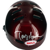 Tony Hawk Autographed Red Skateboarding Helmet
