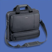 Classic Series Black Nylon Lite Metro Briefcase
