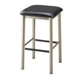 Steel Square Backless 26" Counter Stool
