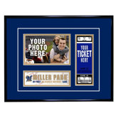 MLB My First Game Ticket Frame
