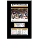 NHL 2009 Stanley Cup Ticket Frame Jr. - Pittsburgh Penguins