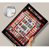 2011 MLB All Star Ticket Poster Canvas