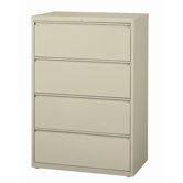 30" Wide 4 Drawer HL10000-Series Lateral File Cabinet