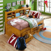 Bookcase Daybed with Drawers