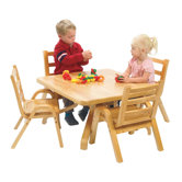 NaturalWood 30" Square Table