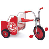 SilverRider Fire Truck Cargo Tricycle