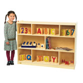 Value Line Birch Mobile Shelf