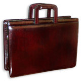 Sienna Double Gusset Zip Top Briefcase