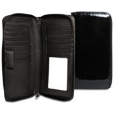 Patent Zippered Checkbook / Travel Wallet