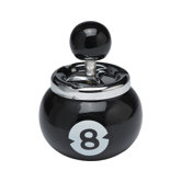 Novelty Items Eight-Ball Push Button Ash Tray