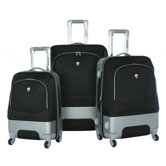 Majestic 3 Piece Expandable Luggage Set