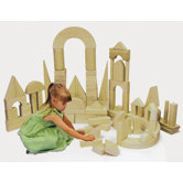 340 Piece Hardwood Building Block Set