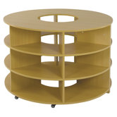 Two Piece Curved High Storage Center