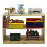 Deep Shelf Module Without Back Panel