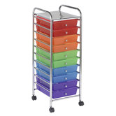 10-Drawer Mobile Organizer