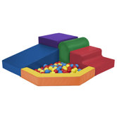 SoftZone� Primary Climber with Ball Pool