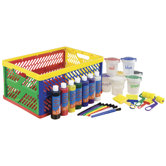27 Piece Paint Set in Large Storage Crate
