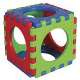 6 Pieces Tunnel and Cube Set